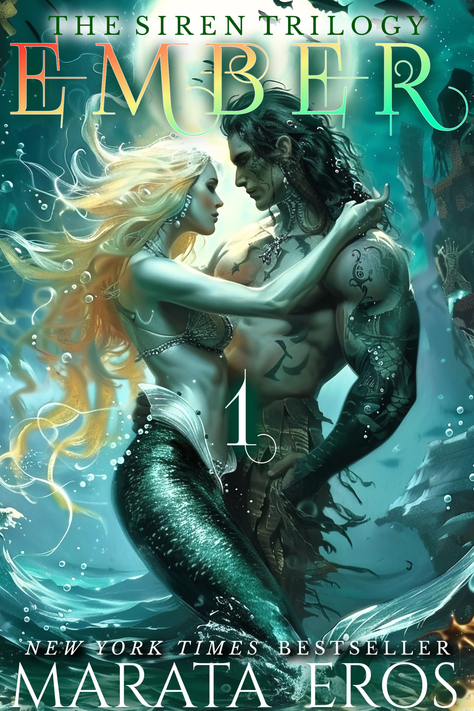 Ember : No. 1 Vampire Thriller Bestselling Series • Ultra-Dark Fantasy Romance • Primal Mermen • Reluctant Mate